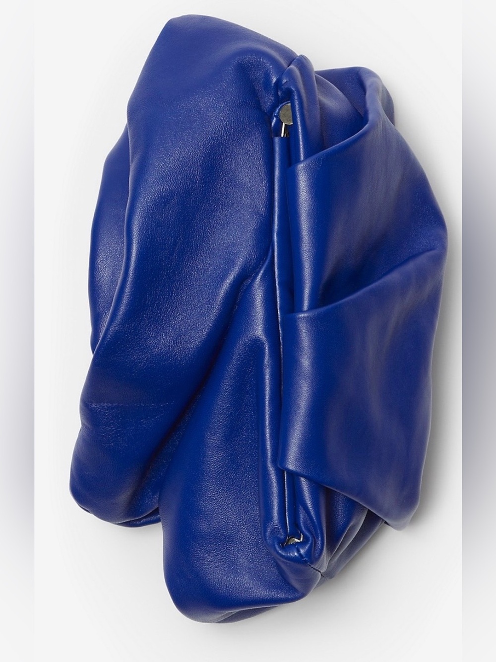 Burberry royal Blue Women's 100% lamb leather Rose Clutch Bag - Picture 15 of 15
